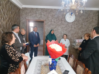Goranboyda şəhid ailələri üçün səyyar tibbi müayinələr təşkil edildi