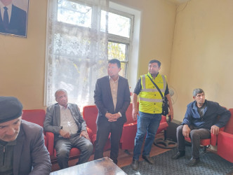 Borsunlu kəndində mövcud problemlər yerində araşdırıldı