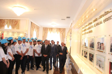 Goranboyda Ümummilli lider Heydər Əliyevin anadan olmasının 103 illiynə həsr olunmuş "Heydər Əliyev siyasəti kontekstində gənclər" adlı gənclər düşərgəsi təşkil edildi
