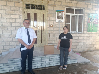 Goranboyda Qurban bayramı münasibəti ilə 500-dən çox ailə ziyarət olunaraq bayram sovqatları təqdim olundu
