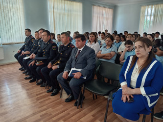 Goranboyda "Narkomaniyaya yox deyək" və "Erkən nigahın fəsadları" mövzularında maarifləndirici tədbir keçirildi