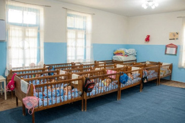 Goranboyda icra başçısı körpələr evi-uşaq bağçasında oldu