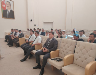 Goranboyda “Cəmiyyətə xidmət psixologiyası: Dövlət qulluqçusunun daxili motivasiyası" mövzusunda təlim keçirildi