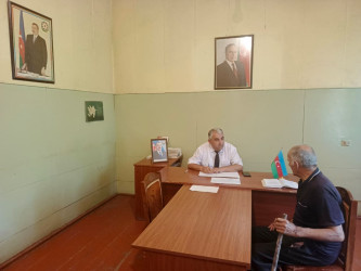 Goranboyda vətəndaş qəbulları mütəmadi olaraq davam etdirilir
