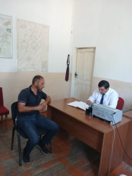 Goranboyda vətəndaş qəbulları davam edir