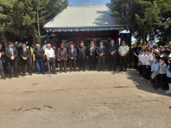 Goranboyda şəhid Nəbiyev Mahir Varoşil oğlunun anım günü ilə bağlı məzarı ziyarət olundu, əziz xatirəsi ehtiramla anıldı