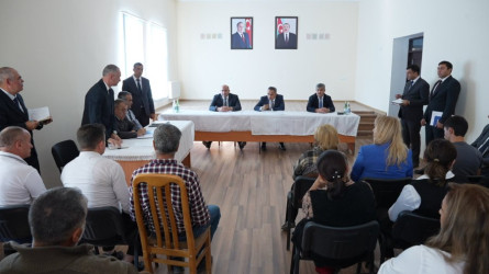 Goranboyda növbəti səyyar qəbul Aşağı Ağcakənd qəsəbəsində keçirildi