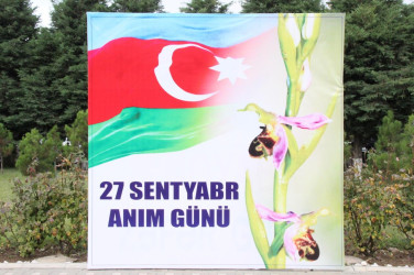 Goranboyda “27 sentyabr-Anım Günü” nün beşinci ildönümü ilə bağlı tədbir keçirildi