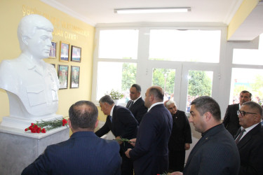 Goranboyda icra başçısı “15 sentyabr-Bilik Günü” münasibətilə Tatarlı kənd tam orta məktəbində oldu
