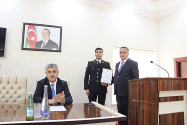 Goranboyda Polis Günü ilə bağlı tədbir keçirildi