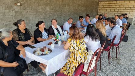 “Konstitusiya və Suverenlik İli” ilə bağlı Qızılhacılıda şəhid ailələri ilə görüş keçirildi