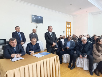 Qızılhacılı qəsəbəsində səyyar qəbul keçirildi