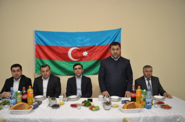 Milli Məclisin deputatı Anar Məmmədov tərəfindən Goranboyda iftar süfrəsi verildi.