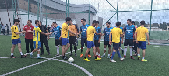 Goranboy rayonunda "Yaşıl dünya naminə həmrəylik ili" çərçivəsində mini-futbol üzrə "Goranboy rayon kuboku" keçirildi