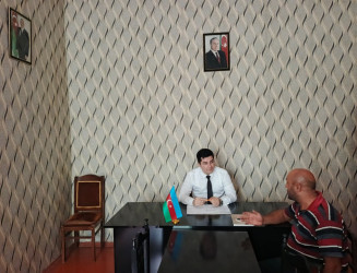 Goranboyda vətəndaş qəbulları davam edir