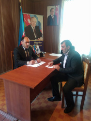 Goranboyda vətəndaşların müraciətlərinə xüsusi diqqət yetirilir