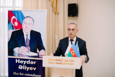 Goranboy rayonunda Ümummilli Lider Heydər Əliyevin anadan olmasının 103-cü ildönümü ilə bağlı tədbirlər davam etdirilir