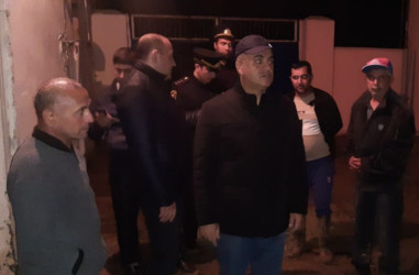 Goranboyda sel sularına qarşı qabalqayıcı tədibrlərin görülməsi ilə bağlı layihə üzərində müzakirə aparıldı