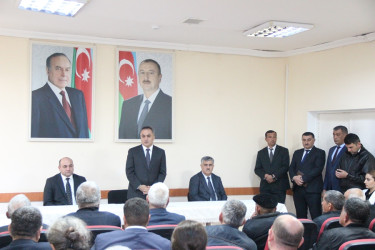 Goranboyda növbəti səyyar qəbul Səmədabad kəndində keçirildi