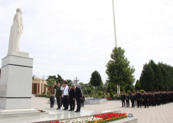 Goranboyda Polis Günü ilə bağlı tədbir keçirildi