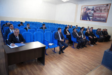 Goranboy rayon İcra Hakimiyyətində aparat iclası keçirildi