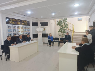 Goranboy rayon İcra Hakimiyyətində İcra Başçısı vətəndaşların müraciətlərini dinlədi