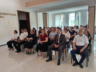 Goranboyda, “Konstitusiya və Suverenlik ili” çərçivəsində “Azərbaycan əlifbası və Azərbaycan dili günü” ilə bağlı tədbir keçirildi.