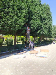 Goranboyda genişmiqyaslı abadlıq və yenidənqurma işləri davam etdirilir