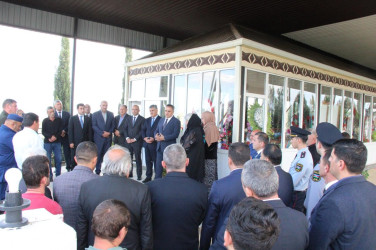 27 sentyabr-Anım Günü”nün beşinci ildönümü ilə bağlı Səfikürd Şəhidlər Xiyabanında şəhidlərimizin məzarları ziyarət olundu