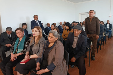 Qarasuçuda səyyar qəbul keçirildi