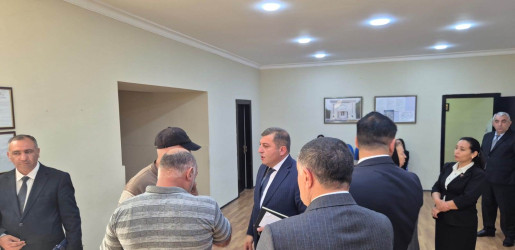 Goranboyda vətəndaş qəbulları davam edir
