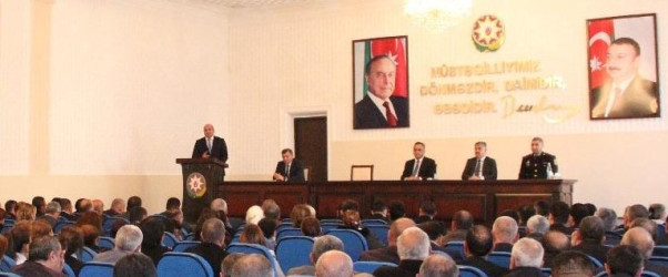 Goranboyda İcra Başçısı yanında Şuranın növbəti iclası keçirildi