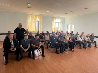 Goranboy rayonunun Fəxralı kəndində 2026–2030-cu illər üçün Dövlət Proqramının icrası ilə bağlı marifləndirici görüş keçirildi