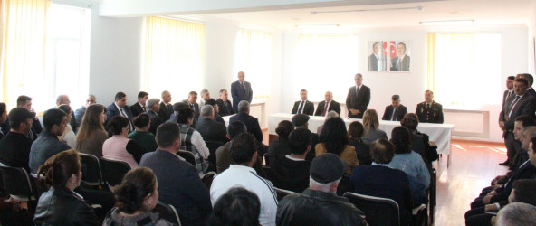 Qarasuçuda səyyar qəbul keçirildi