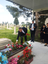 Goranboyda,  şəhid Milli Qəhrəman Niyazi Aslanovun anım günü ilə bağlı məzarı ziyarət  olundu, əziz xatirəsi ehtiramla anıldı