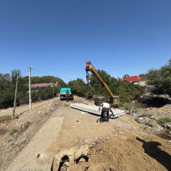 Goranboyda sakinlərin qəzalı körpü ilə bağlı müraciəti həll olundu