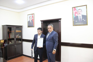 Goranboy Rayon ümumtəhsil məktəblərində yüksək nəticə göstərmiş, müxtəlif müsabiqələrdə fərqlənən şagirdlərlə görüş keçirildi