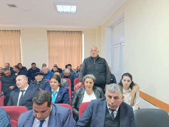 Goranboyda növbəti səyyar qəbul Səmədabad kəndində keçirildi
