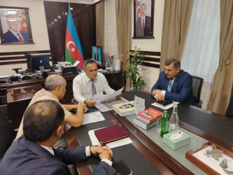 Goranboyda sel sularına qarşı qabalqayıcı tədibrlərin görülməsi ilə bağlı layihə üzərində müzakirə aparıldı