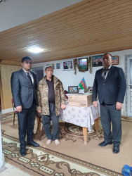 Goranboyda Qurban bayramı münasibəti ilə 500-dən çox ailə ziyarət olunaraq bayram sovqatları təqdim olundu