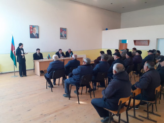 Goranboyda inzibati ərazi dairəsi üzrə nümayəndəliklərdə hesabat iclasları keçirilir