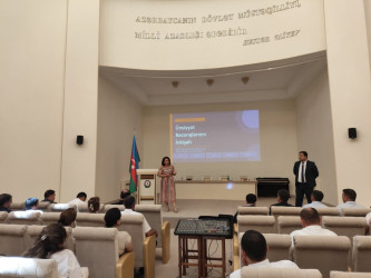 Goranboyda “Ünsiyyət bacarıqlarının inkişafı" mövzusunda təlim keçirildi