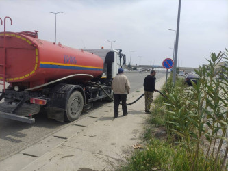 Goranboyda növbəti iməcilik keçirildi,  yolətrafı ərazilərdə abadlıq, təmizlik işləri aparıldı, yeni salınmış yaşıllıq zolaqlarına aqrotexniki qulluq göstərildi