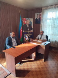 Goranboyda vətəndaş qəbulları davam edir