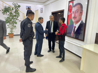 Goranboyda vətəndaşların müraciətlərinə xüsusi diqqət yetirilir