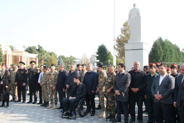 Goranboyda “8 noyabr-Zəfər Günü” ilə bağlı ümumrayon tədbiri keçirildi