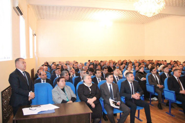Goranboyda İcra Başçısı yanında Şuranın növbəti iclası keçirildi