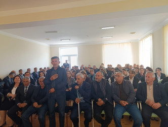 Xınalıda səyyar qəbul keçirildi