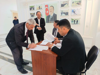 Goranboyda kümçülərə barama toxumu paylanıldı