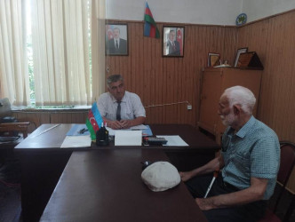 Goranboyda vətəndaş qəbulları davam edir